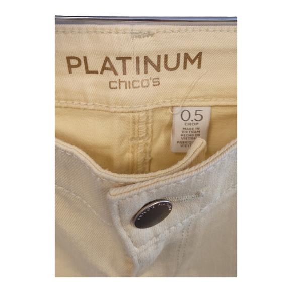 CHICOs Platinum Crop sz8 - Picture 3 of 3